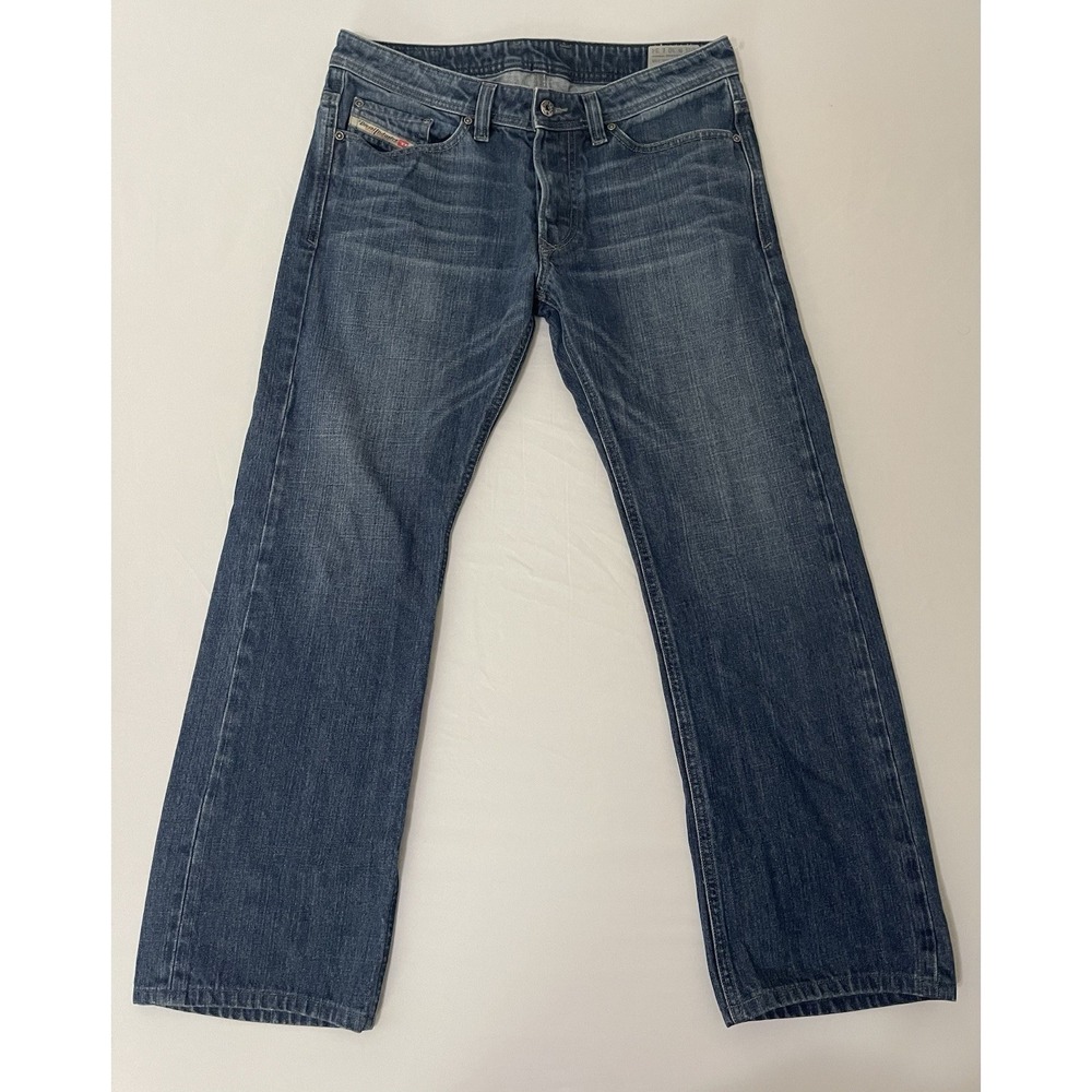 Diesel Viker Regular Straigh Men's Size W30xL27 Button Fly Med Wash Stretch